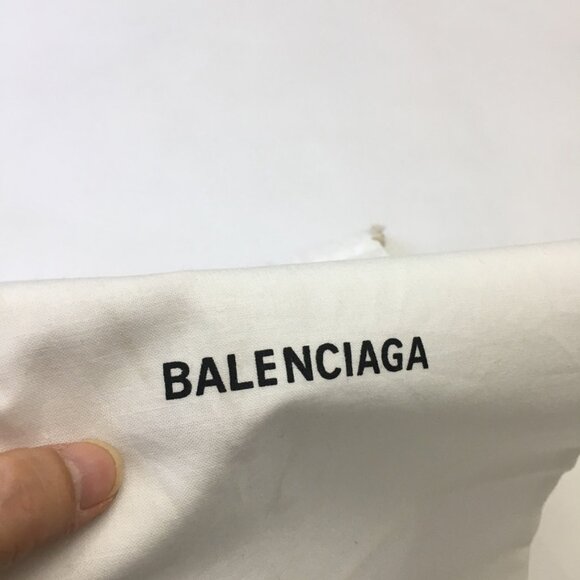 Balenciaga 25"x14" Dust Bag Rectangular Ivory Cotton Drawstring Authentic - Picture 3 of 10